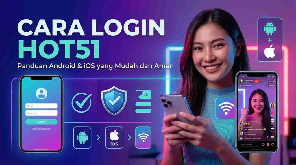 Cara Login Hot51 di Android dan iOS dengan Aman