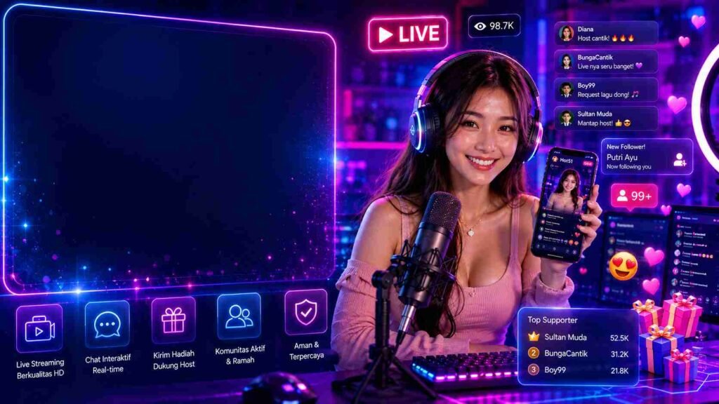 Hot51 Aplikasi Hiburan: Panduan Lengkap Menikmati Live Streaming Interaktif