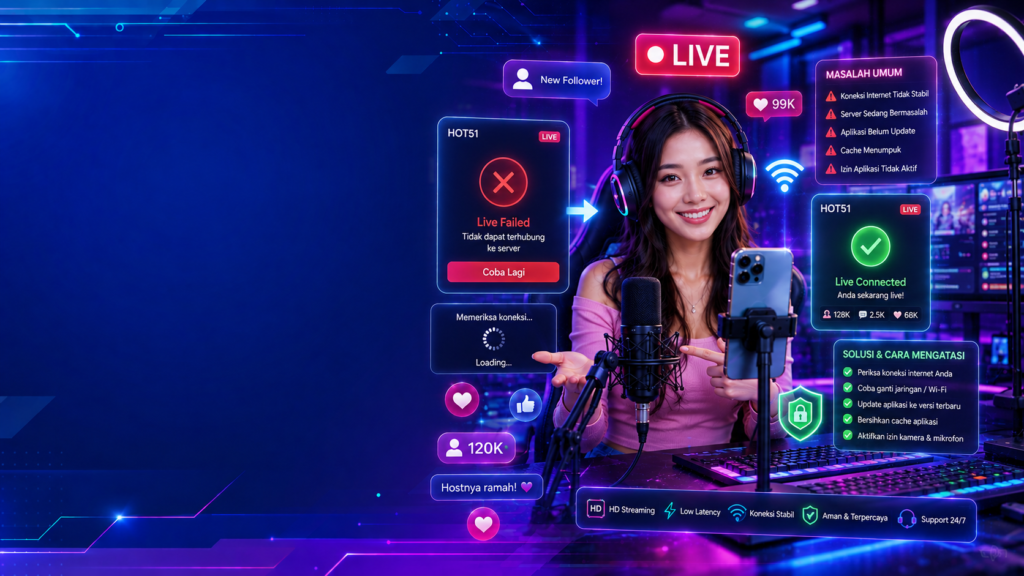 Hot51 Tidak Bisa Live: Penyebab, Solusi, dan Cara Mengatasinya