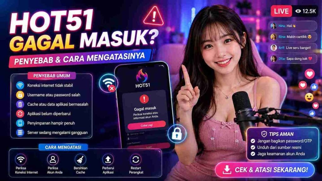 Hot51 Gagal Masuk: Penyebab dan Cara Mengatasinya