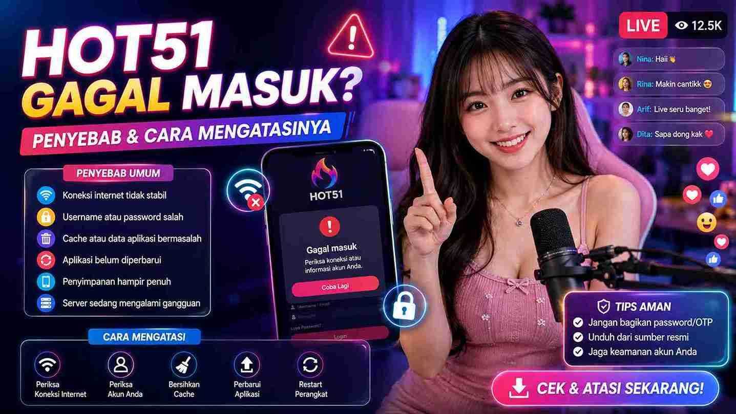 Read more about the article Hot51 Gagal Masuk: Penyebab dan Cara Mengatasinya
