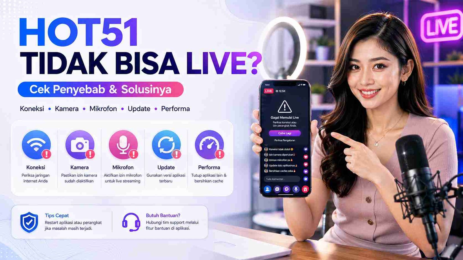 You are currently viewing Hot51 Tidak Bisa Live? Penyebab dan Cara Mengatasinya