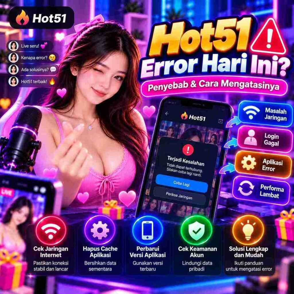 Hot51 Error Hari Ini? Cek Penyebab dan Solusinya