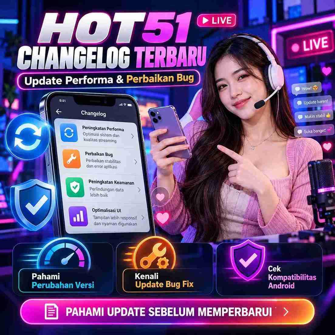 You are currently viewing Hot51 Changelog Terbaru: Panduan Update Aplikasi